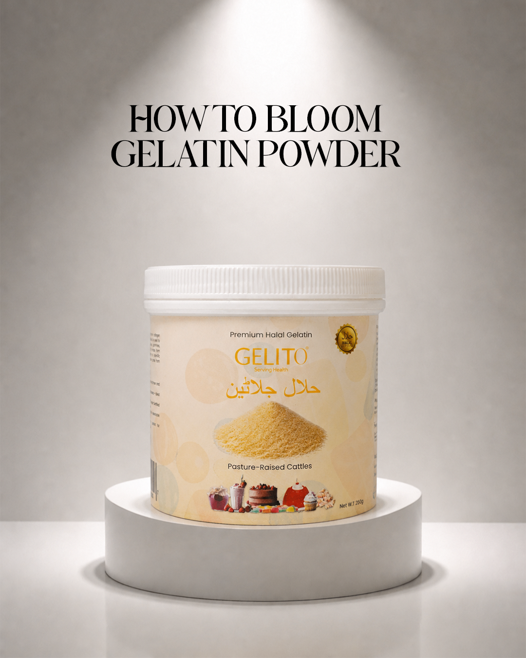 How to Bloom Gelatin Powder