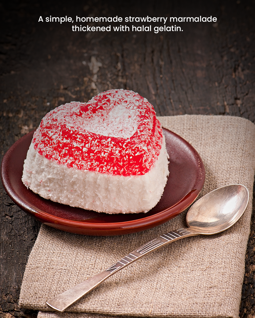 Homemade Strawberry Marmalade Recipe with Halal Gelatin