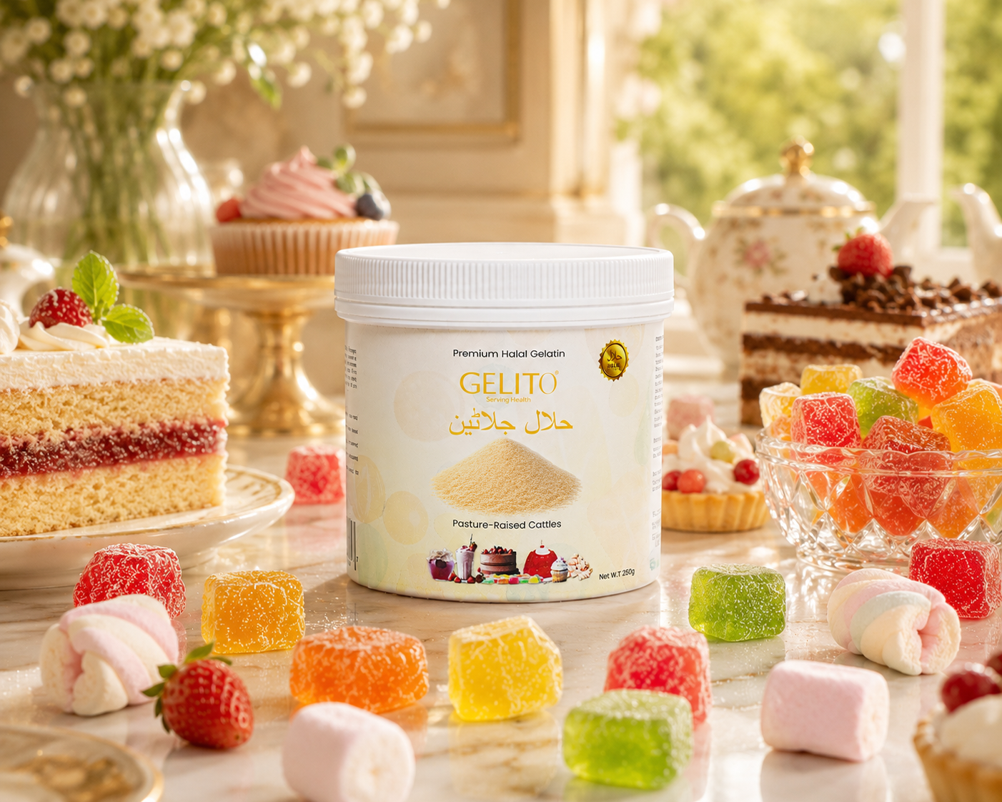 Refreshing Summer Desserts with Gelito Halal Gelatin Powder