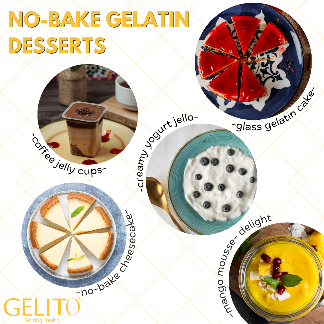 5 No-Bake Desserts with Halal Gelatin