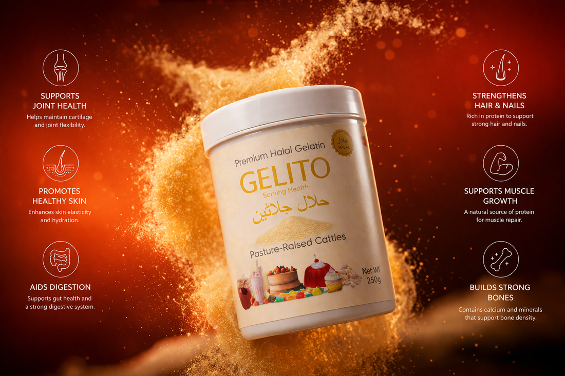 Health Benefits of Unflavoured Gelatin Powder