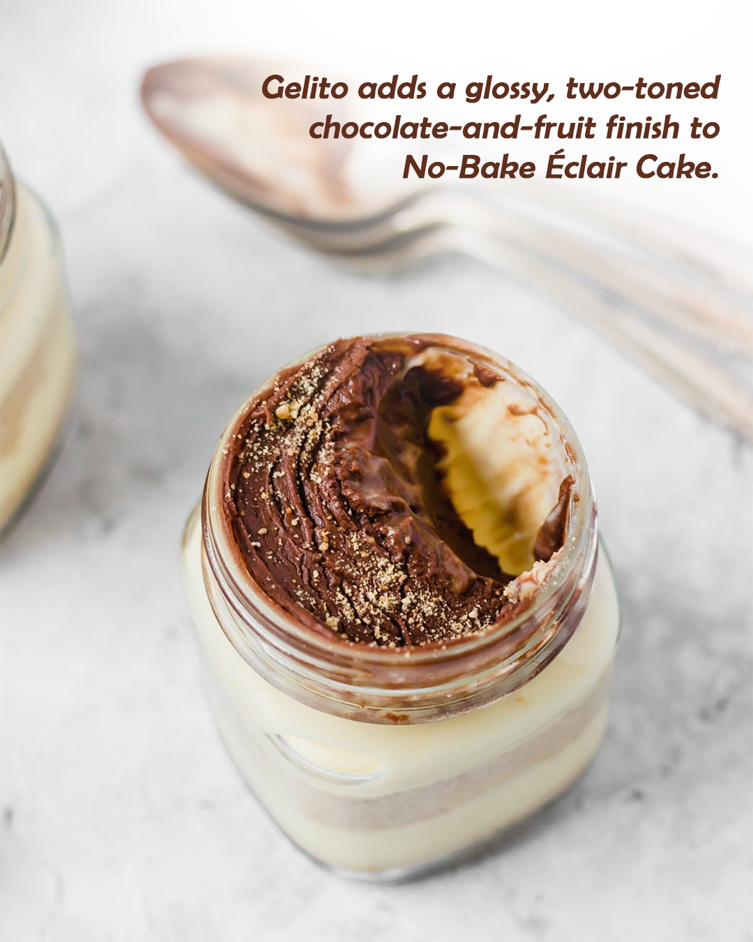 Gelito No-Bake Éclair Cake Recipe with Halal Gelatin