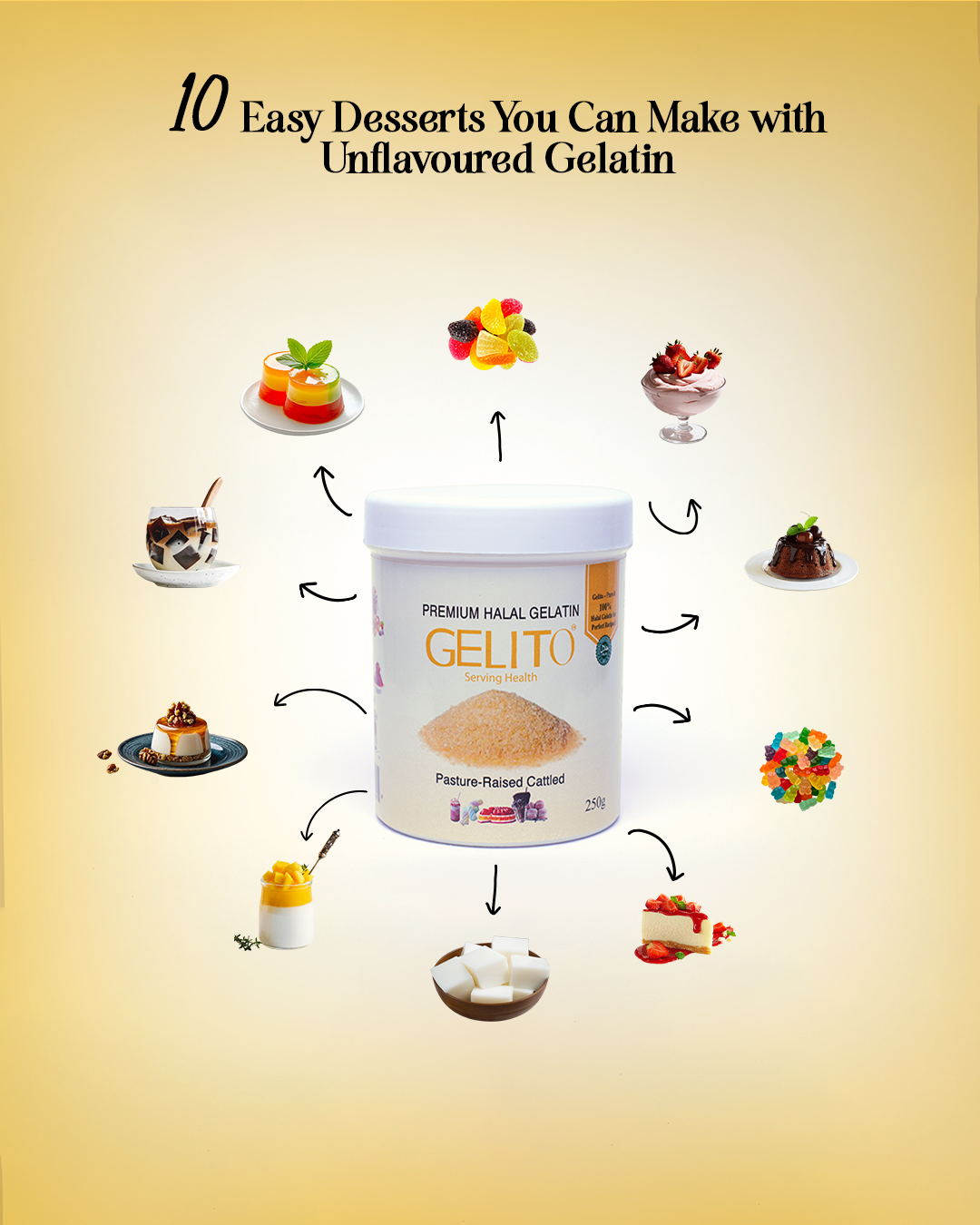 10 Easy Desserts You Can Make with Unflavoured Gelatin