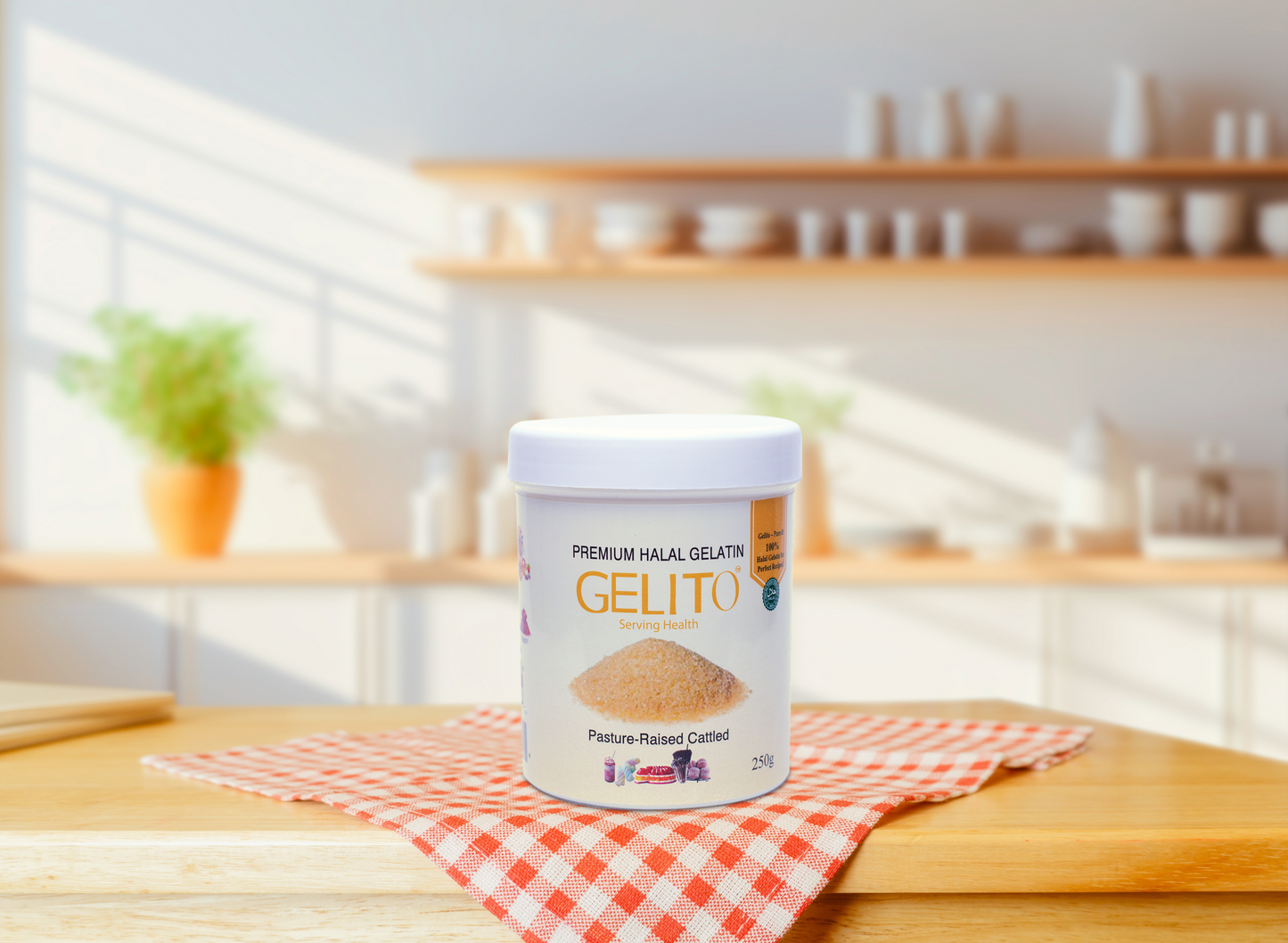 Gelito 100% Halal Gelatin – 250g