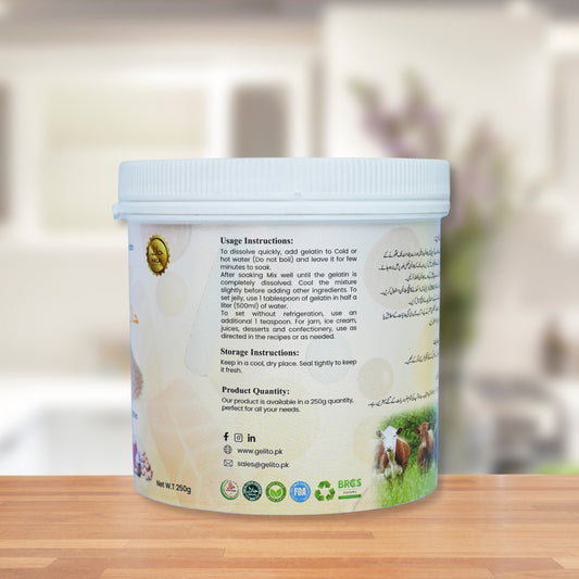 Gelito 100% Halal Gelatin – 250g